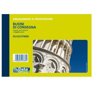 Blocco buoni di consegna DU161570000 Data Ufficio