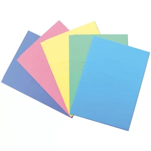 Cartelline 3 lembi con stampa Blasetti Cartex (colori pastello)