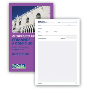 Blocco comande a domicilio DU6153D1000 Data Ufficio