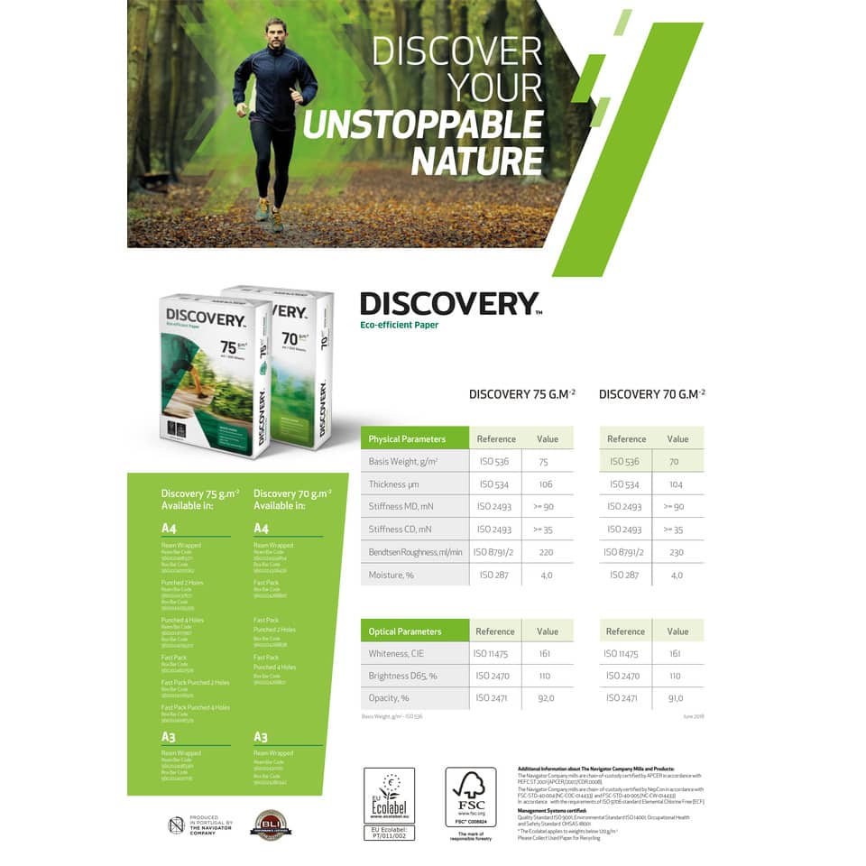 Carta multiuso A4 Discovery 75 g/m² - immagine 2
