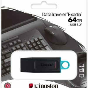 Pendrive 64GB DTX USB 3.2 Kingston