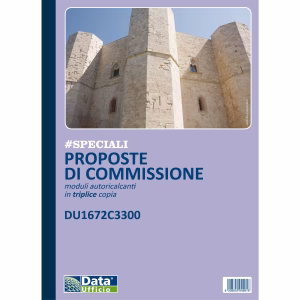 Proposte di commissione duplice copia DU16382C000 Data Ufficio